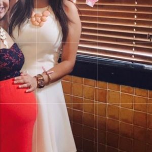 River island white dress